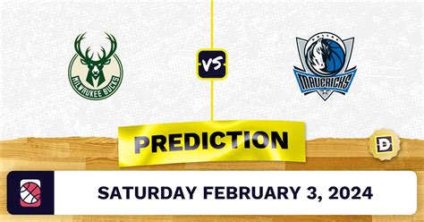 Milwaukee Bucks vs. Dallas Mavericks Prediction, Odds, NBA.